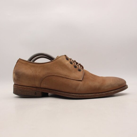 John Varvatos Men\'s Size UK 10.5 Brown Leather Dress Shoes Handmade in Italy main image 7